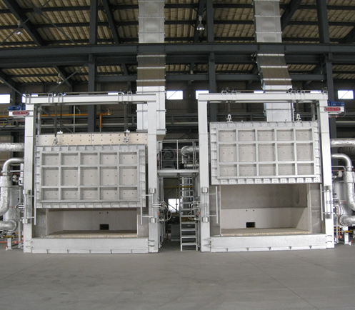 Batch type heating furnace for forged products（Regenerative Gas Burner type）